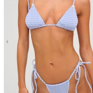 For love and lemons bay bikini set size small